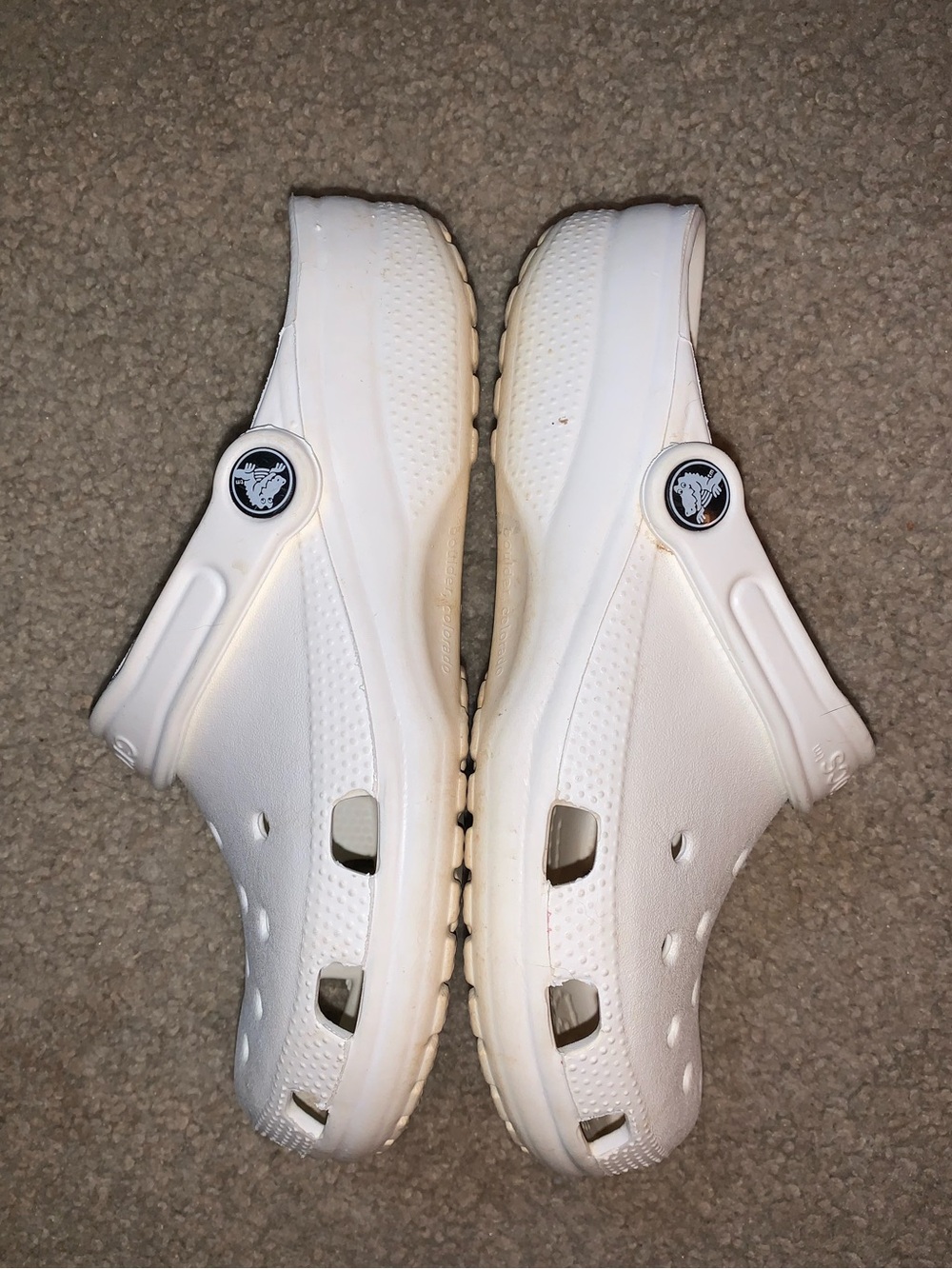CROCS Classic Clog Women’s Size 7 - White - Picture 6 of 10